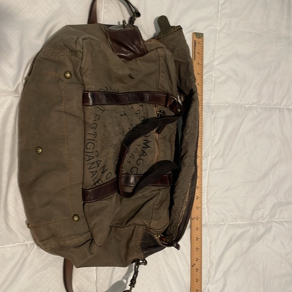 Vintage Campomaggi Canvas Shoulder Bag - Picture 9 of 11